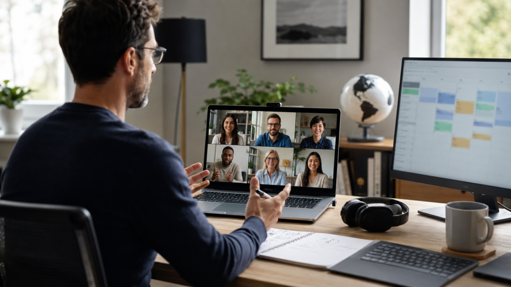 Liderar equipos remotos exige pasar de una gestión basada en presencia a una centrada en comunicación clara, autonomía, resultados y bienestar del equipo.
